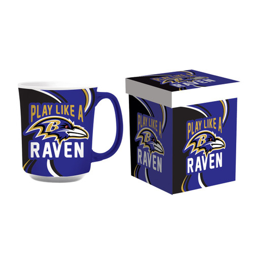 Baltimore Ravens Boxed 14 oz. Ceramic Coffee Mug