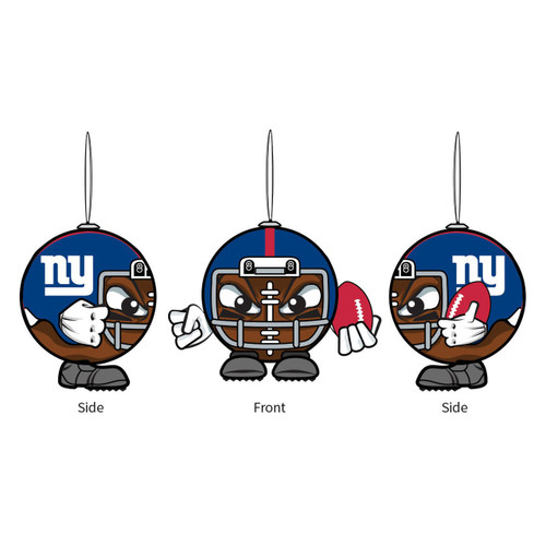 New York Giants Ball Head Ornament
