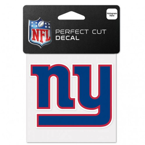 New York Giants Wincraft Perfect Cut Color Decal