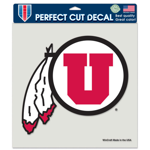 Utah Utes NCAA Perfect Cut Color Decal
