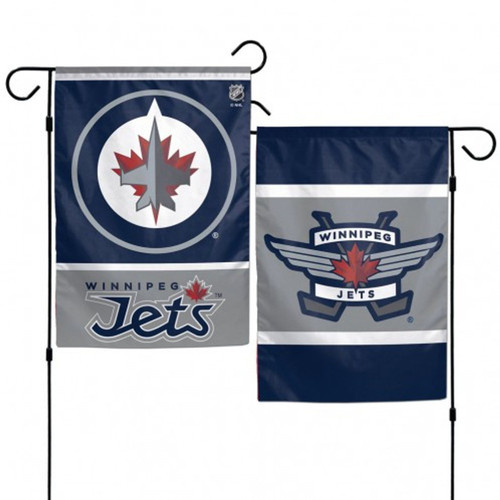 Winnipeg Jets 12" x 18" 2-Sided Garden Flag