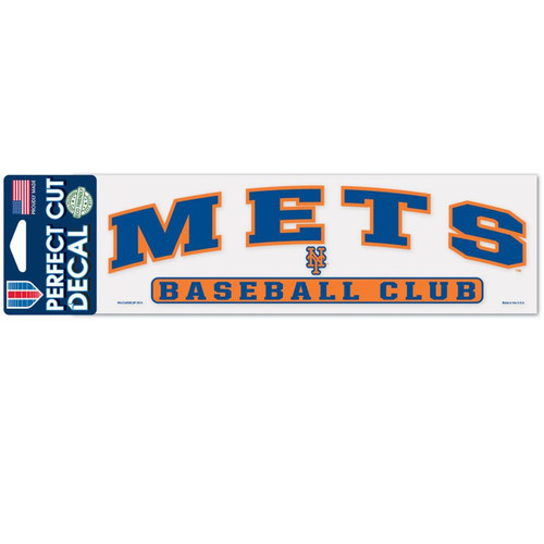 New York Mets Perfect Cut Color Decal