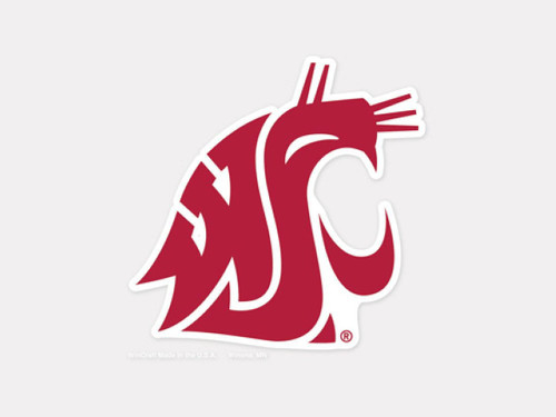 Washington State Cougars Perfect Cut Color Decal