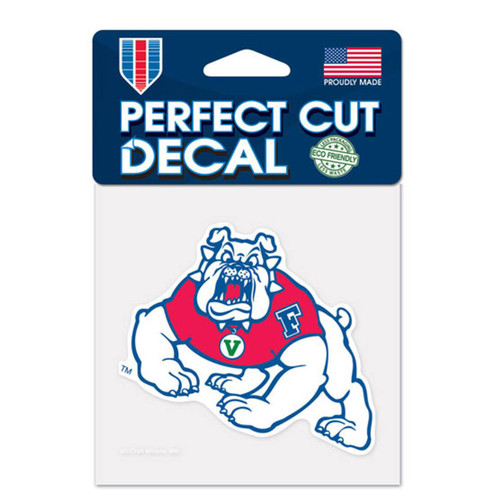Fresno State Bulldogs Perfect Cut Color Decal