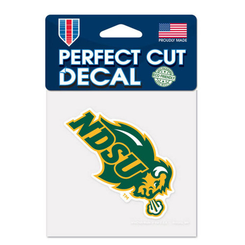 North Dakota State Bison Perfect Cut Color Decal