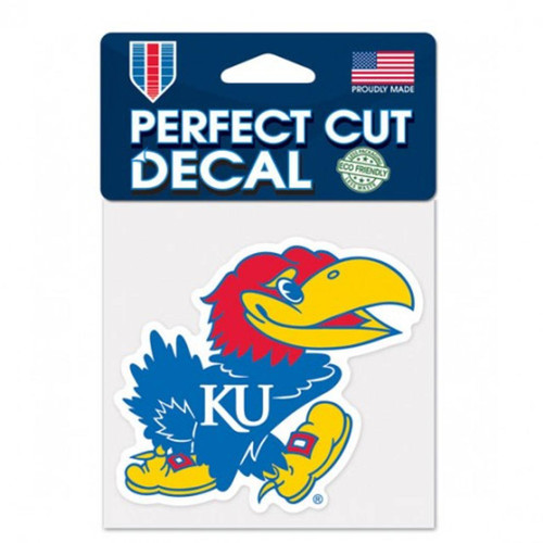 Kansas Jayhawks Perfect Cut Color Decal