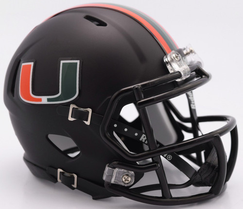 Miami Hurricanes Riddell Authentic Full Size Speed Style Football Helmet
