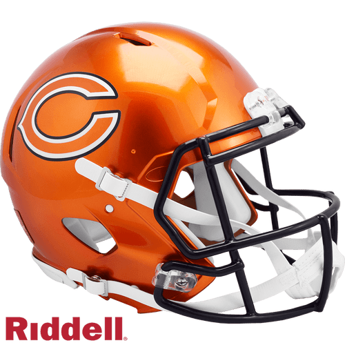 Chicago Bears Riddell Authentic Full Size Speed Style Football Helmet