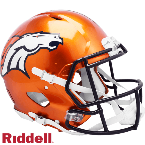 Denver Broncos Riddell Authentic Full Size Speed Style Football Helmet
