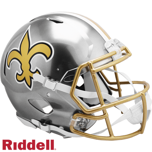 New Orleans Saints Riddell Authentic Full Size Speed Style Football Helmet