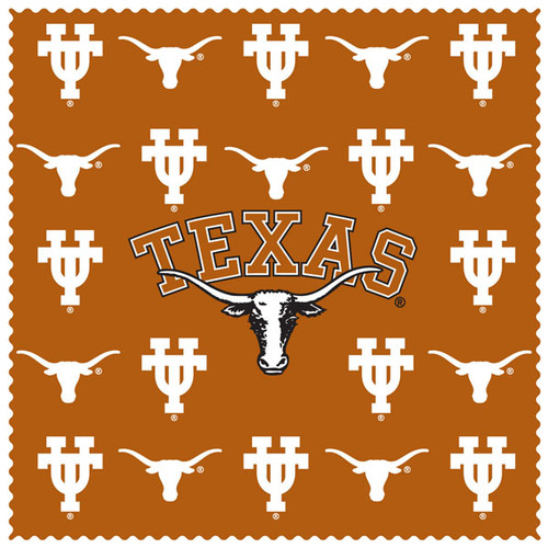 Texas Longhorns Microfiber Cleaning Cloth