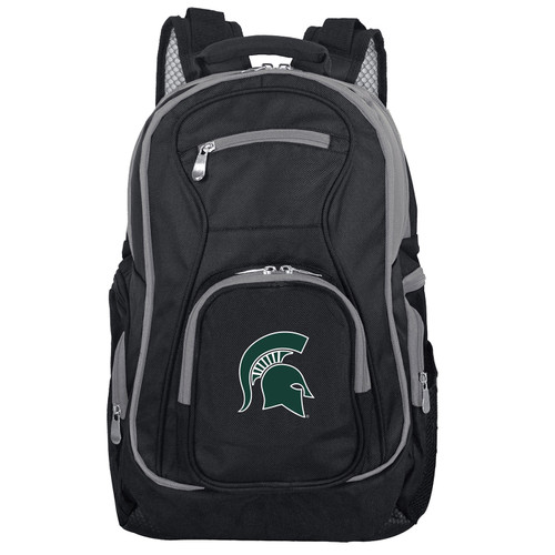 NCAA Michigan State Spartans Colored Trim Premium Laptop Backpack