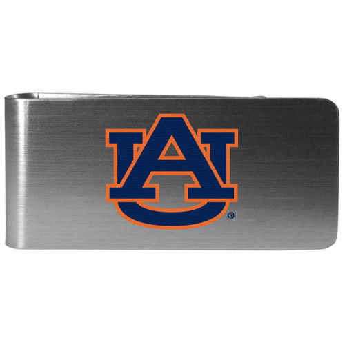 Auburn Tigers Logo Steel Money Clip
