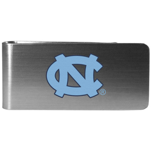 North Carolina Tar Heels Logo Steel Money Clip