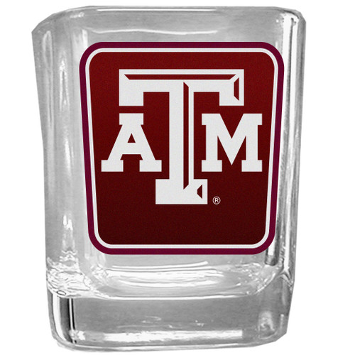 Texas A&M Aggies Square Glass Shot Glass