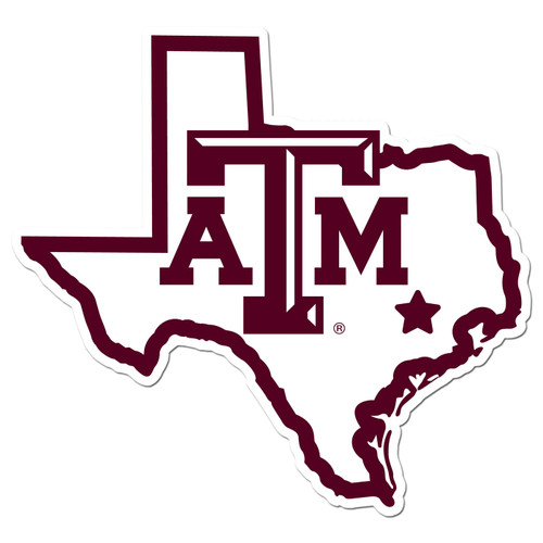Texas A&M Aggies Home State 11" Magnet