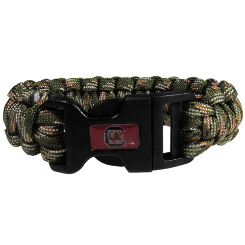 South Carolina Gamecocks Camo Survivor Bracelet