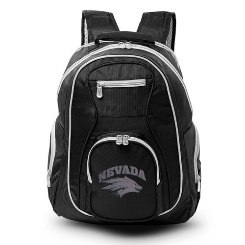 NCAA Nevada Wolf Pack Colored Trim Premium Laptop Backpack