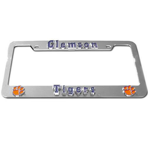 Clemson Tigers License Plate Frame