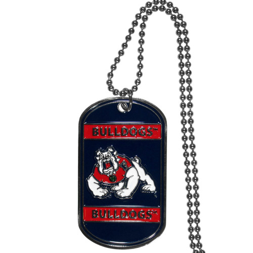 Fresno State Bulldogs Tag Necklace