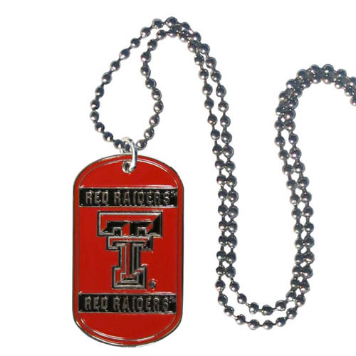 Texas Tech Red Raiders Tag Necklace