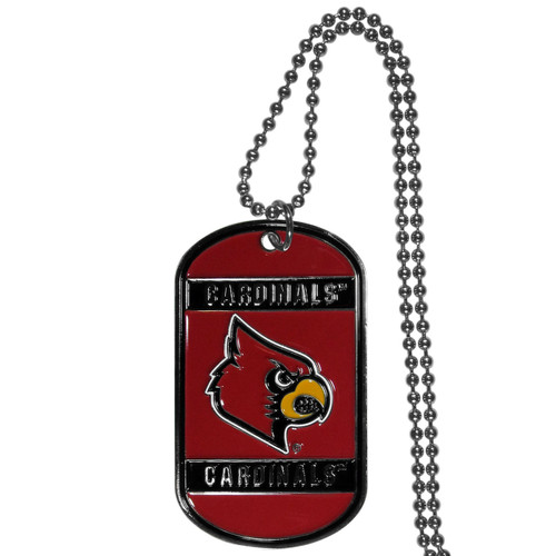 Louisville Cardinals Chain Necklace with Small Charm - Sports Unlimited