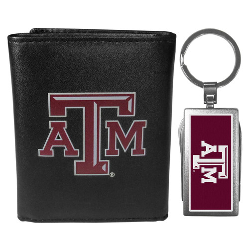 Texas A&M Aggies Tri-fold Wallet & Multitool Key Chain
