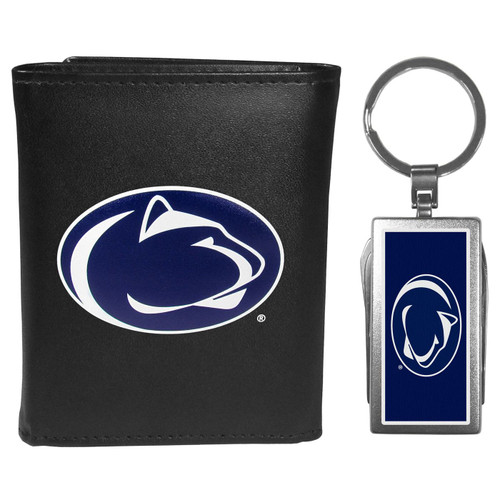 Penn State Nittany Lions Tri-fold Wallet & Multitool Key Chain
