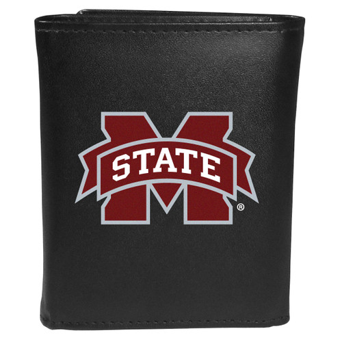 Mississippi State Bulldogs Large Logo Tri-fold Wallet