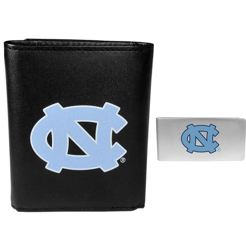 North Carolina Tar Heels Tri-fold Wallet & Money Clip