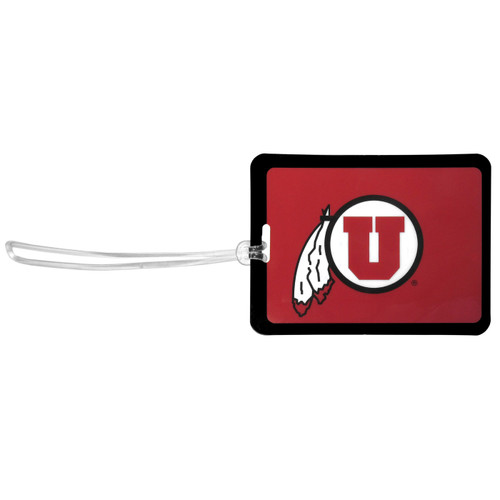 Utah Utes Vinyl Luggage Tag