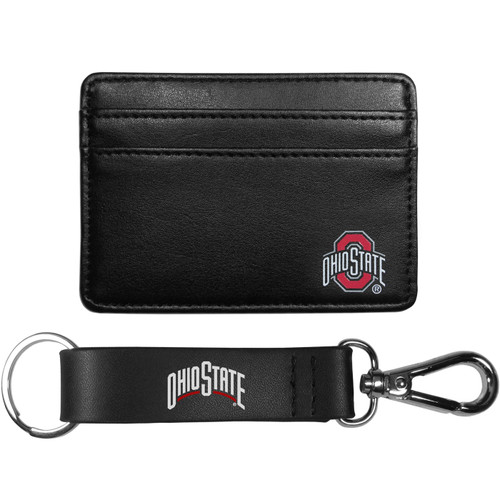 Ohio State Buckeyes Weekend Wallet & Strap Key Chain