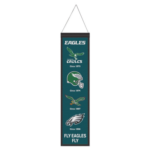 Philadelphia Eagles 8" x 32" Evolution Wool Banner