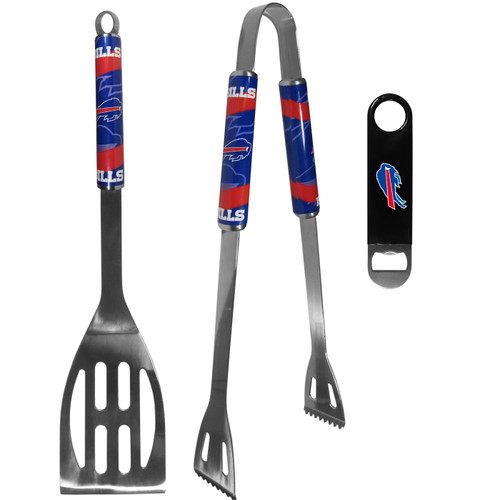 Buffalo Bills 2 Piece BBQ Set and Bottle Opener