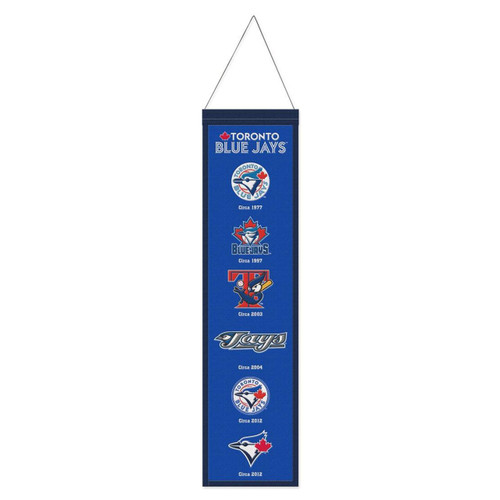 Toronto Blue Jays 8" x 32" Evolution Wool Banner