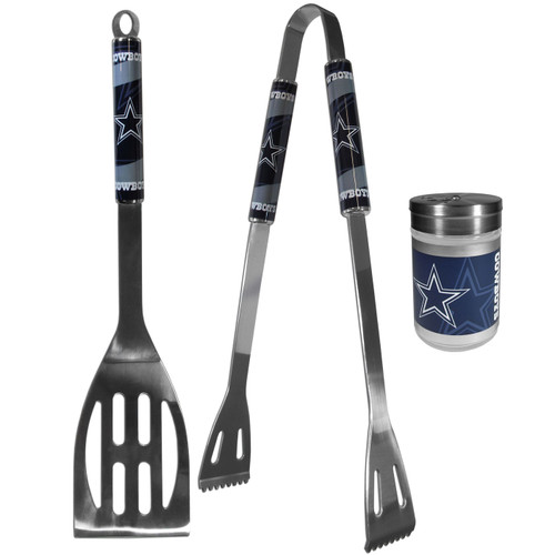 Dallas Cowboys 2 Piece BBQ Set with Season Shaker