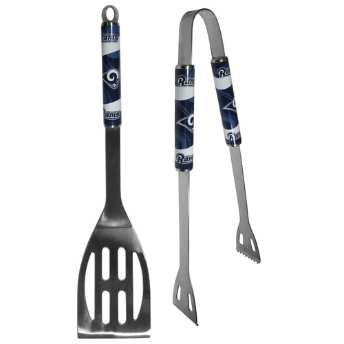 Los Angeles Rams 2 Piece Steel BBQ Tool Set