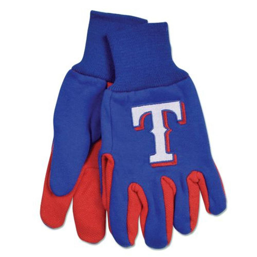 Texas Rangers Adult Two Tone Gloves