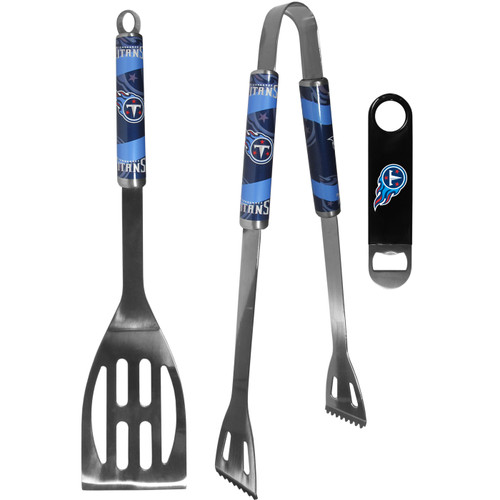 Tennessee Titans 2 Piece BBQ Set and Bottle Opener