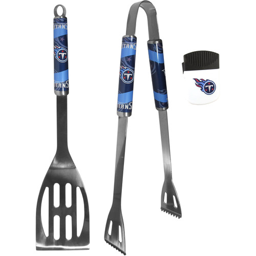 Tennessee Titans 2 Piece BBQ Set and Chip Clip