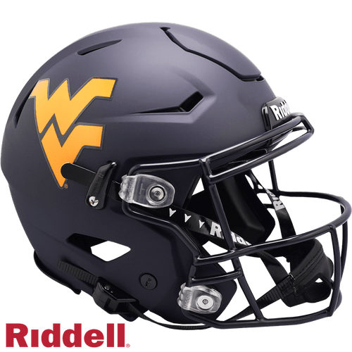 West Virginia Mountaineers Riddell Authentic Full Size SpeedFlex Style Football Helmet