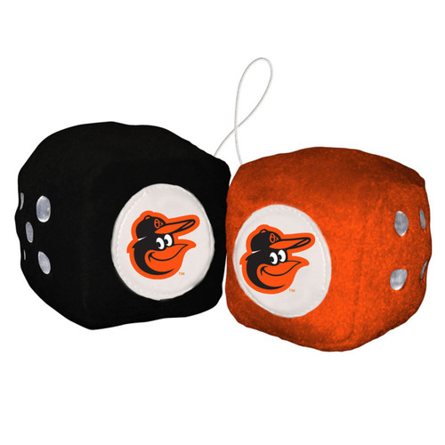 Baltimore Orioles Fuzzy Dice