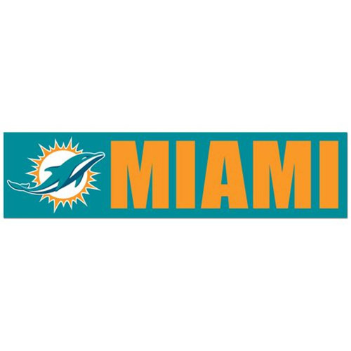 Miami Dolphins Bumper Sticker