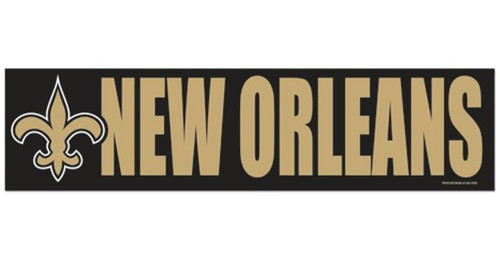 New Orleans Saints Bumper Sticker