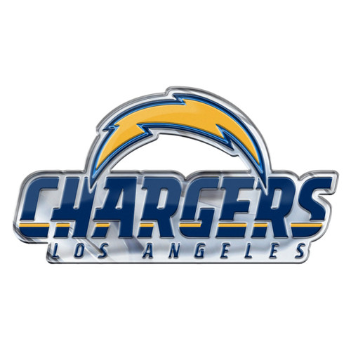 Los Angeles Chargers Color Alternate Logo Car Emblem