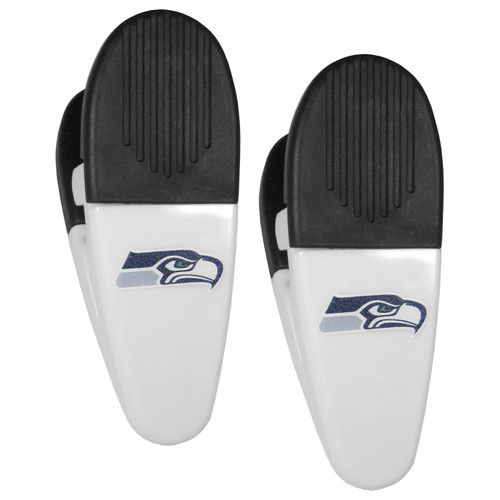 Seattle Seahawks Mini Chip Clip Magnets - 2 Pack