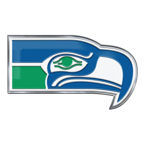 Seattle Seahawks Color Alternate Logo Car Emblem