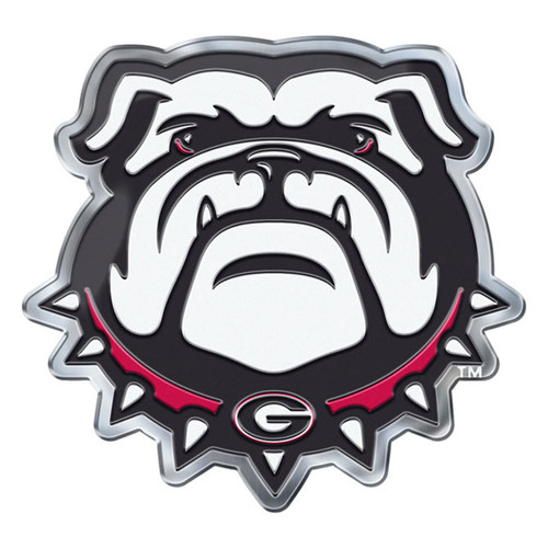 Georgia Bulldogs Color Alternate Logo Car Emblem