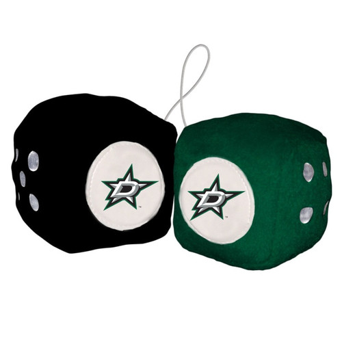 Dallas Stars Fuzzy Dice