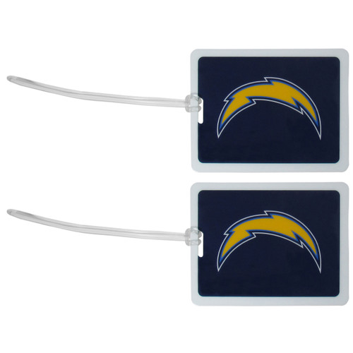 Los Angeles Chargers Vinyl Luggage Tag - 2 Pack
